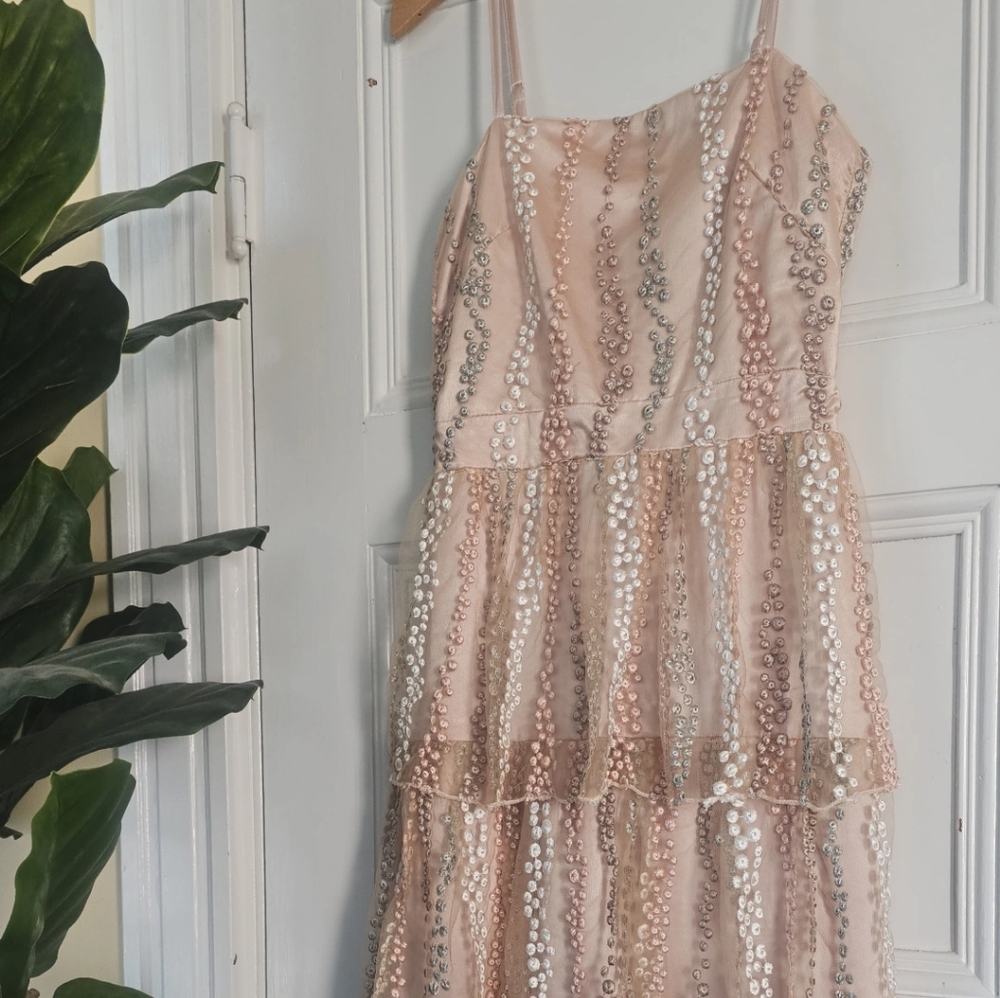 True violet cocktail dress